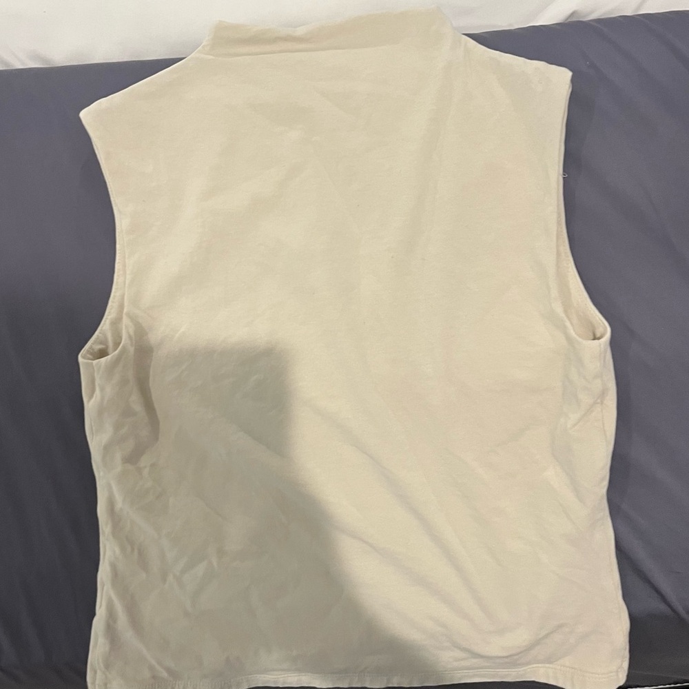 a new day Cream High Neck Tank Top